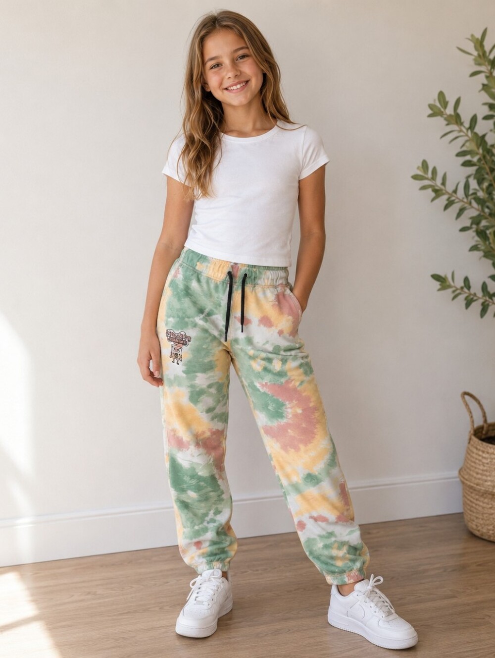 MIX AND MATCH 5/25$ SpongeBob Squarepants Kids Tie-Dye Joggers